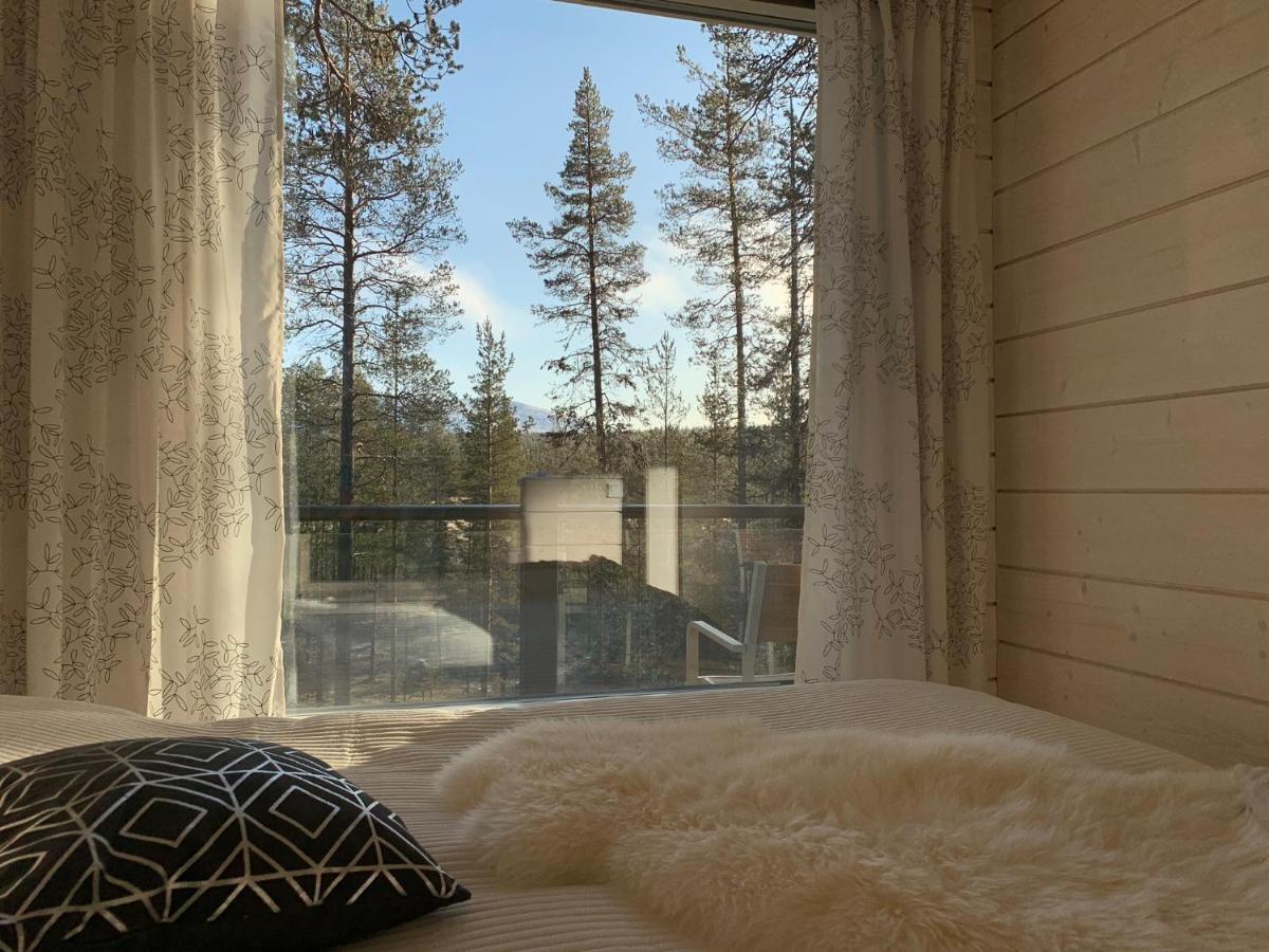 Villa Lumihelmi A & B Akaslompolo Bagian luar foto